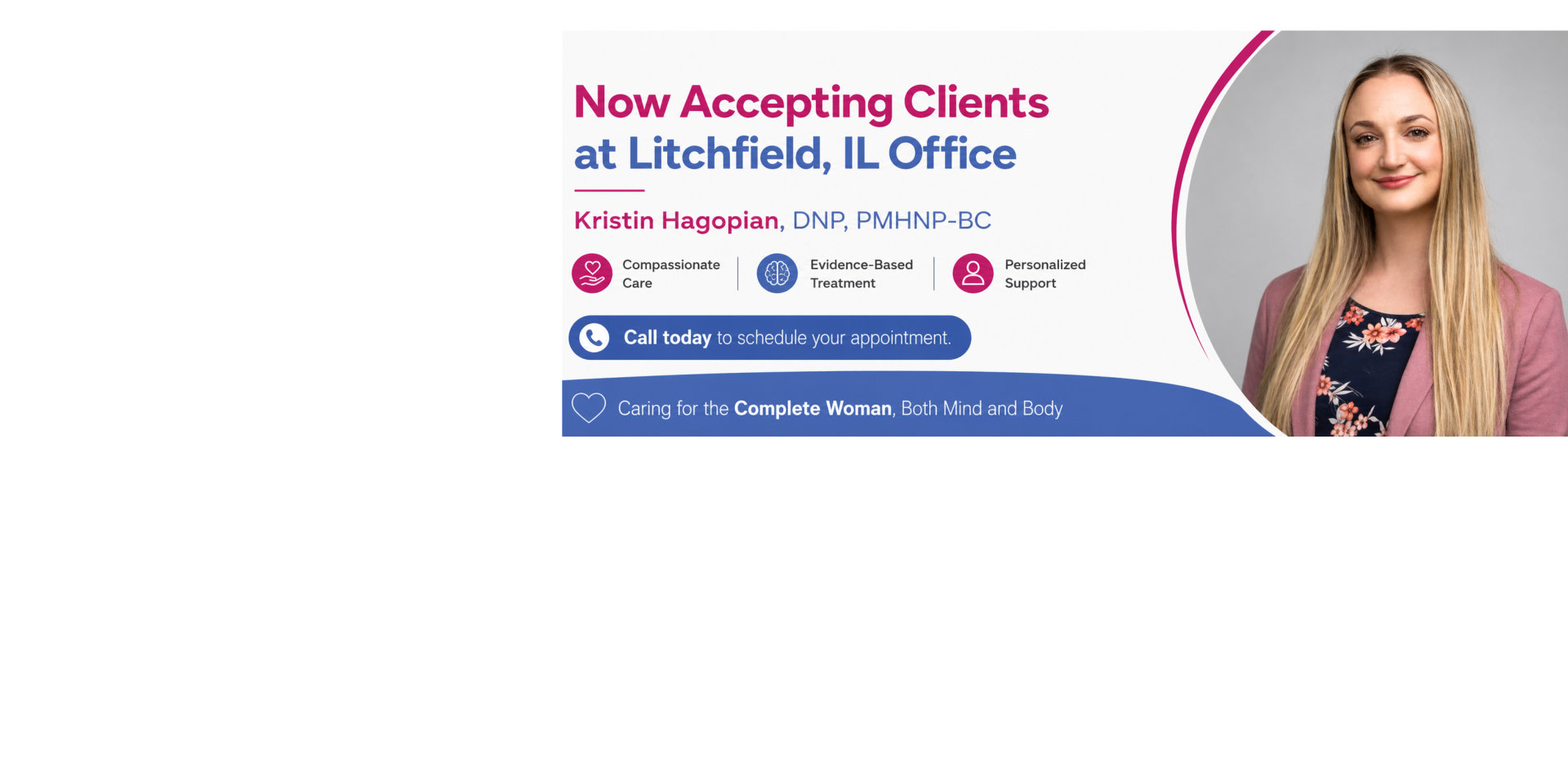 Now accepting clients